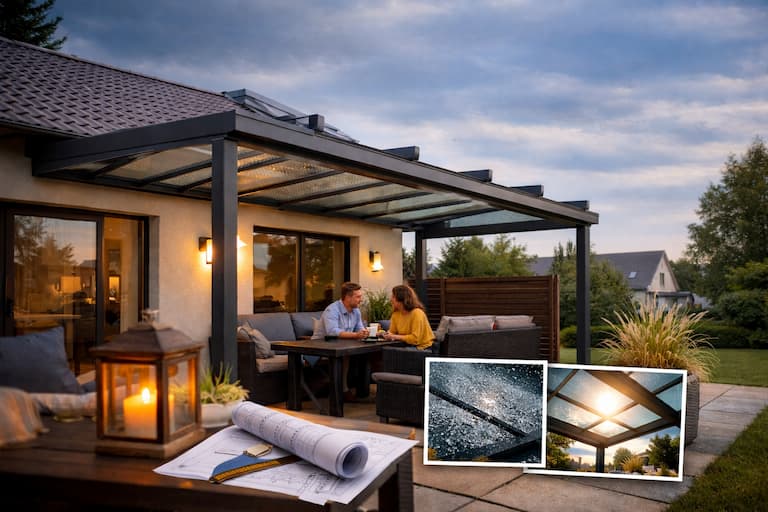 Terrassenüberdachung aus Polen – worauf achten deutsche Hausbesitzer wirklich?